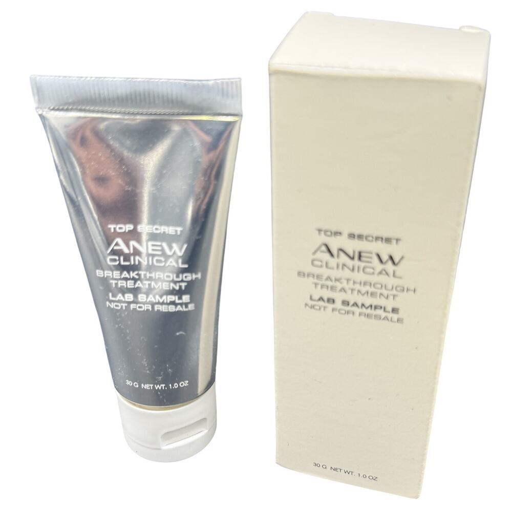🧴 Avon ANEW Clinical Breakthrough 1 oz Treatment Lab Sample NEW Box Skincare
